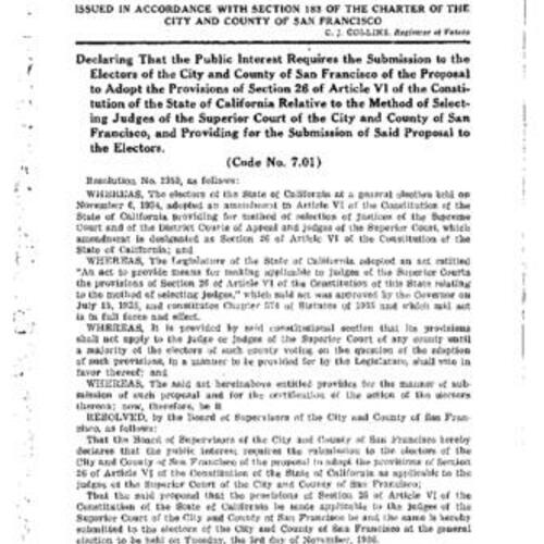 1936-11-03, San Francisco Voter Information Pamphlet