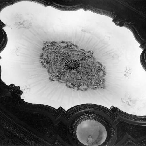 [Detail of ceiling of Fox Theater]
