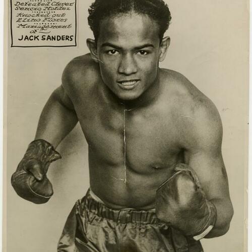 Filipino boxer, former bantam-, feather-, and lightweight champion Johnny Hill