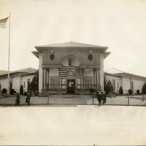 [Entrance to the Philippines Building at the Panama-Pacific International Exposition]