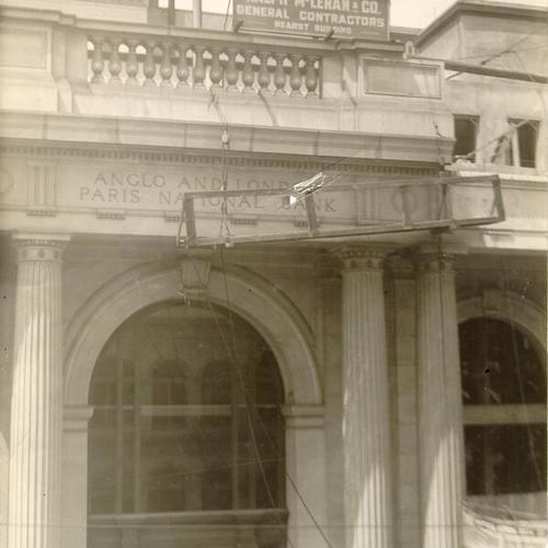 [Anglo & London Paris National Bank on Sansome Street]