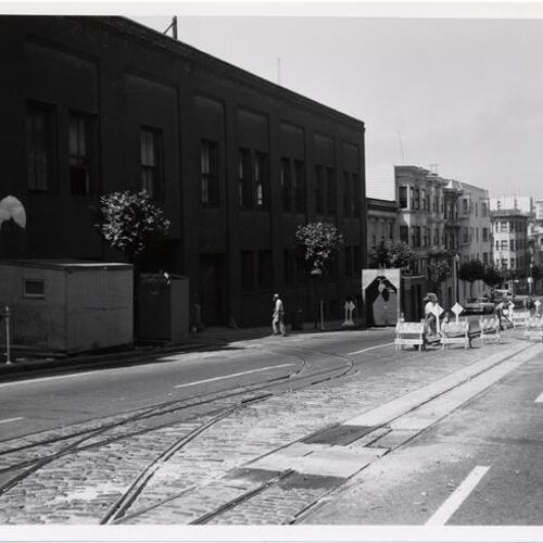 [Westerly view of California street between Hyde and Larkin]