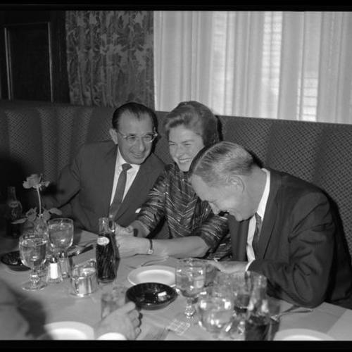 Ingrid Bergman at Mark Hopkins Hotel