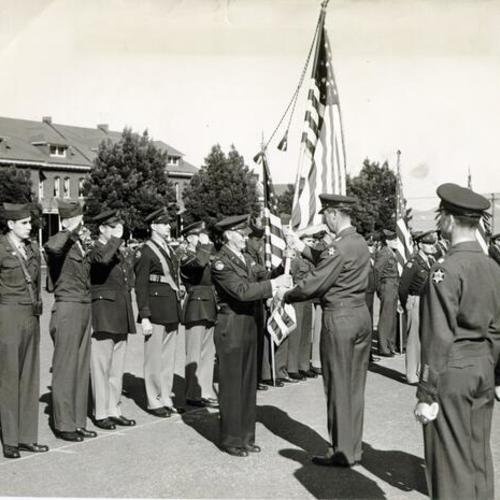 [Armistice Day ceremony at the Presidio of San Francisco]