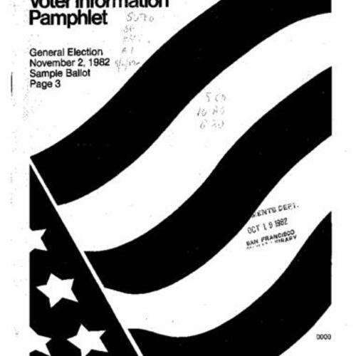 1982-11-02, San Francisco Voter Information Pamphlet