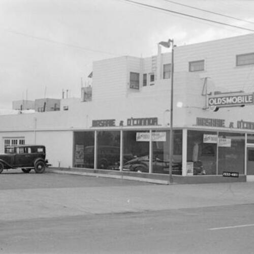 [4811 Geary Boulevard, Masarie and O'Connor Oldsmobile]