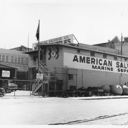 [American Salvage Company, Filbert Street near Battery]