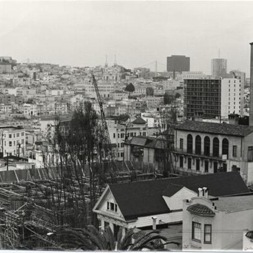 [Construction of new wing of San Francisco Art Institute]