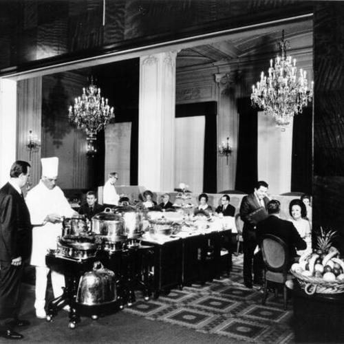 [Interior of the Clift Hotel]