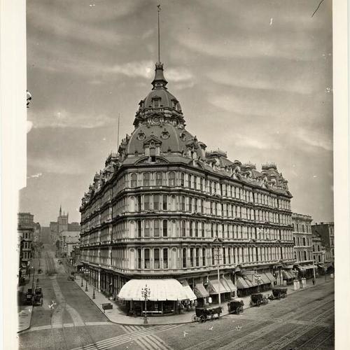 [Baldwin Hotel, Market & Powell. 1878]