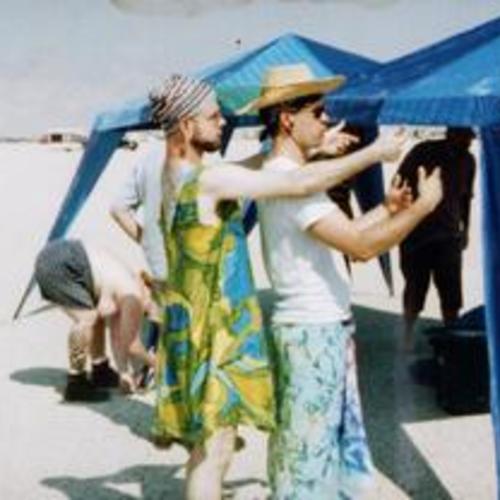 [Friends at Burning Man in 1996]