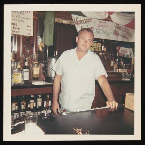 Portrait of bartender