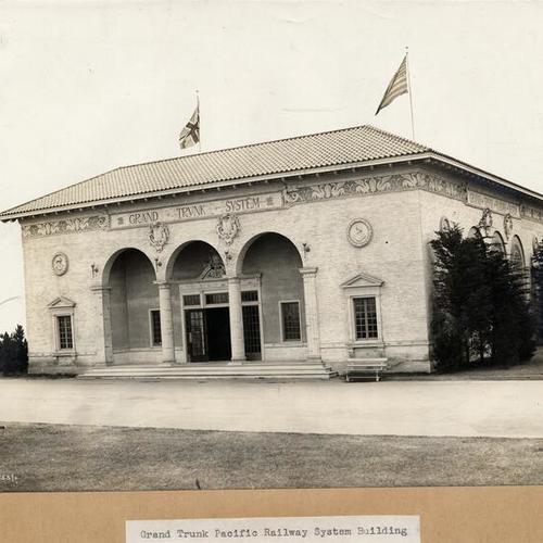 Grand Trunk Pacific Railway System building