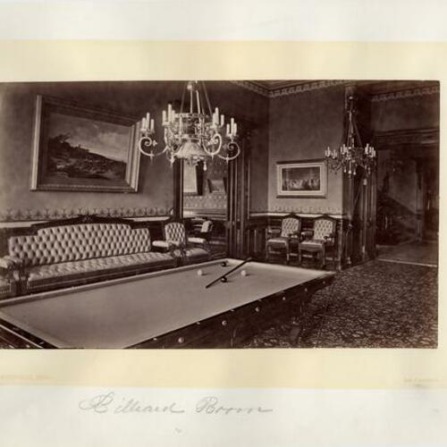 [Billiard Room]