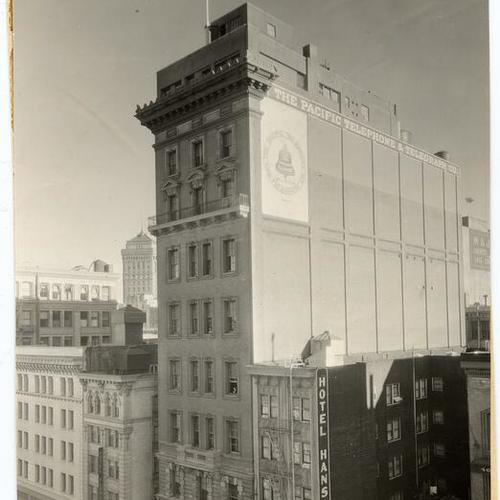[Pacific Telephone & Telegraph Company building on Bush Street]