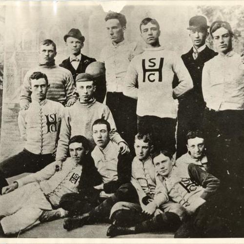 [Athletic team from Sacred Heart College]