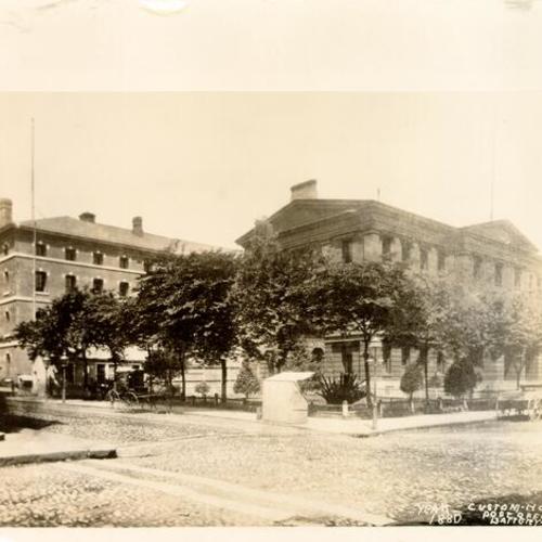 [Customs House and Post Office, Battery and Washington streets]