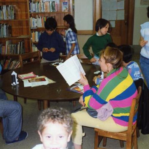 Children's Program, photograph, October 1991, 3 of 3