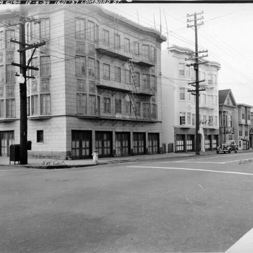 [Southwest corner of Lombard and Gough streets]