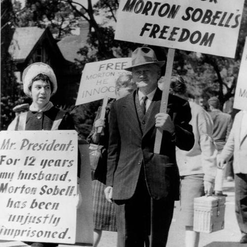 [Warren K. Billings at demonstration at University of California]
