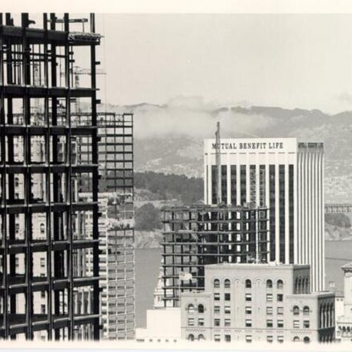 [View of San Francisco looking east from the St. Francis Tower]