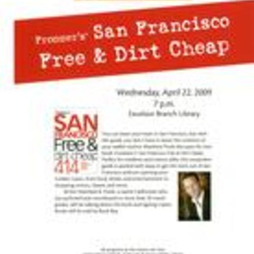Arts and Culture Salon - Frommer's San Francisco Free & Dirt Cheap