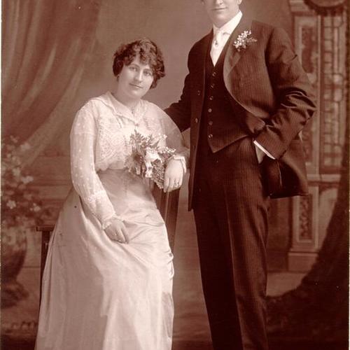 [Hermini Straub Baxter and James Baxter married May 1917]