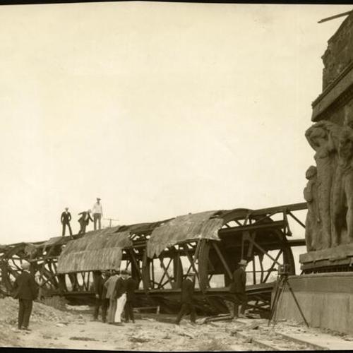[Demolition of Panama-Pacific International Exposition]
