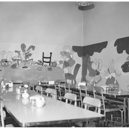 [Cafeteria mural at Ulloa School]