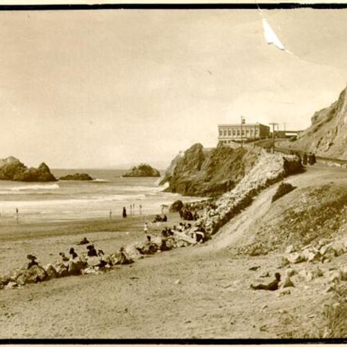 [Scenic view of the current Cliff House]