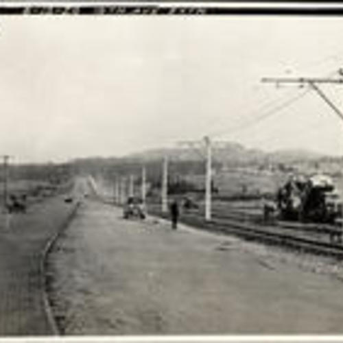 Department of Public Works photo of 19th Avenue in San Francisco's Merced District, 8-19-29