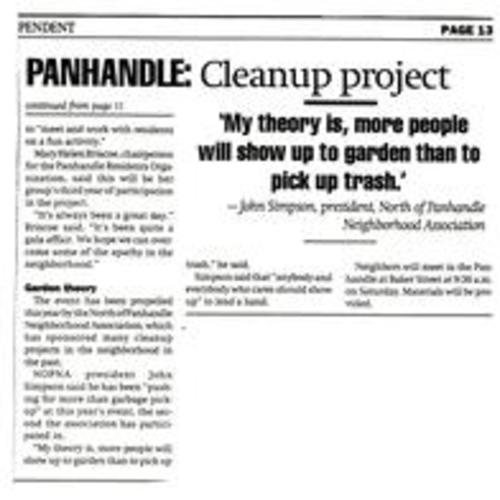 Panhandle to get Annual Makeover, SF Independent, April 16 1996, 2 of 2
