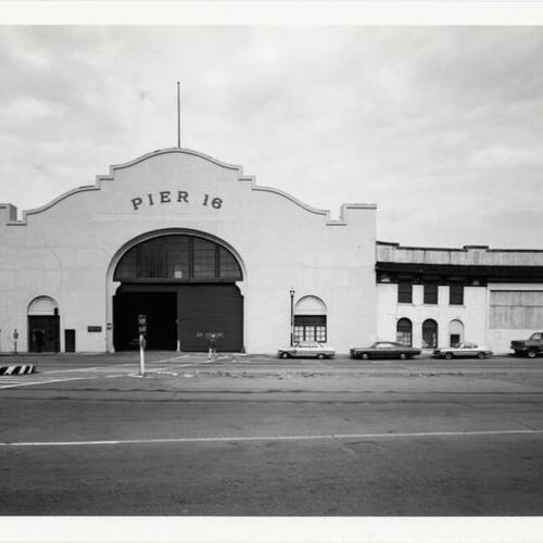 [The front of Pier 16]