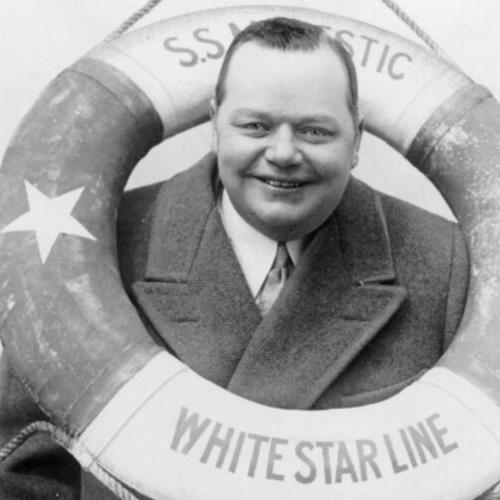 [Fatty Arbuckle on S.S. Majestic, White Star Line]