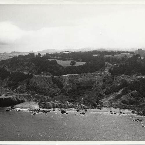 [Aerial view of Lands End]