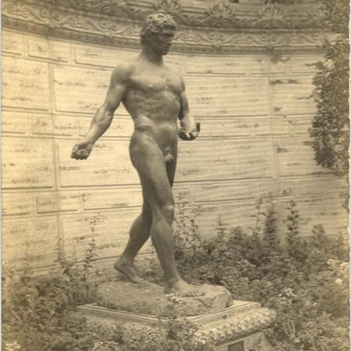[Sculpture titled "The Sower" at the Panama-Pacific International Exposition]
