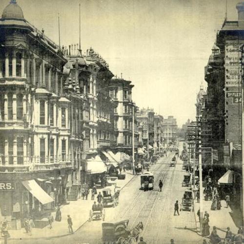 Grant Avenue, February, 1890