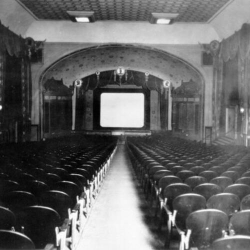 [Interior of the Portola Theatre]