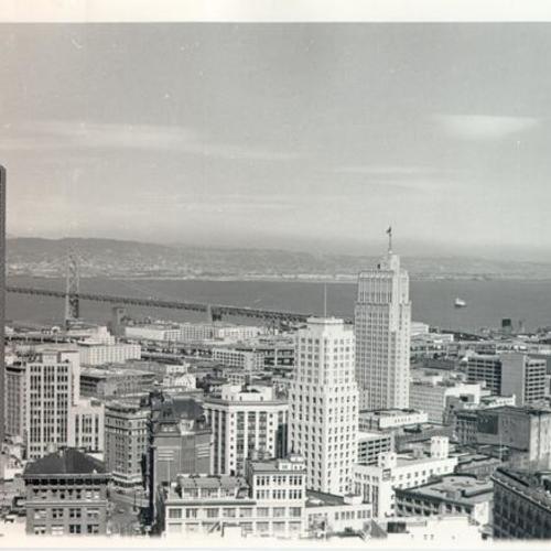 [View of San Francisco looking southeast from the St. Francis Tower]