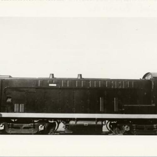 [U. S.  Army Transportation Corps Diesel Locomotive No. V-1800]