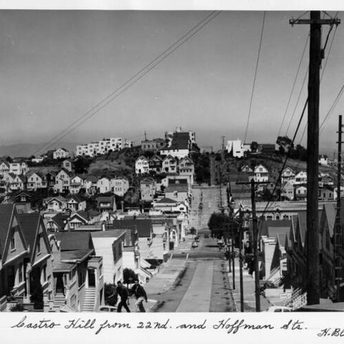 [Castro Hill from Twenty-second and Hoffman Street]