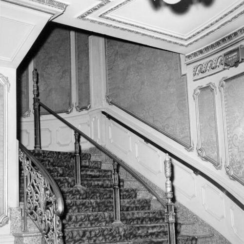 [Stairway inside the Fox theater]