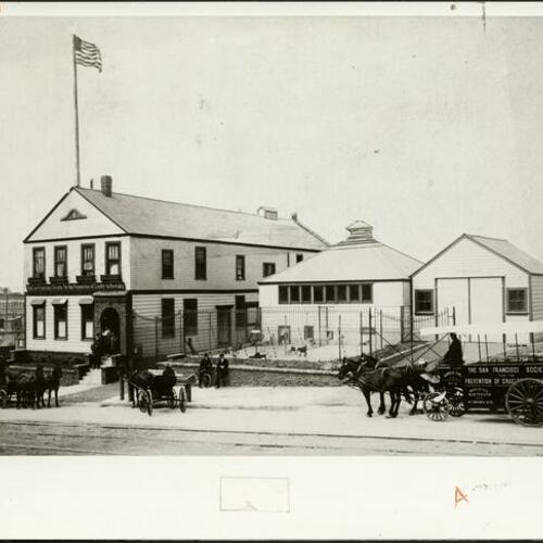 [Original SF/SPCA offices at Alabama and 16th Streets]