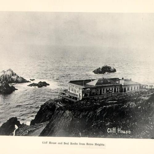 Cliff House and Seal Rocks from Sutro Heights