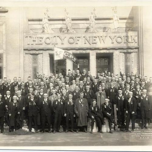 [Dedication of New York City Building at the Panama-Pacific International Exposition]