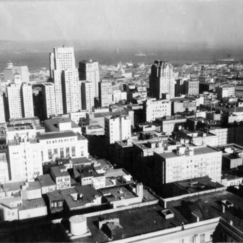 [View of downtown from Mark Hopkins]