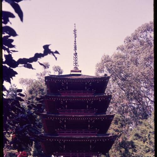 Pagoda at Japanese Tea Garden