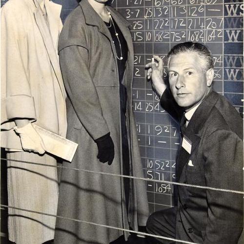 [Mary Kavanaugh, Athena Condos and George Otto during an open house at the San Francisco Stock Exchange]