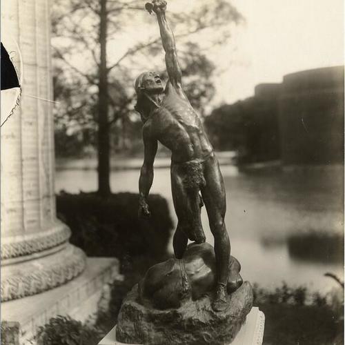 ["The Scalp" by Edward Berge at the Panama-Pacific International Exposition]