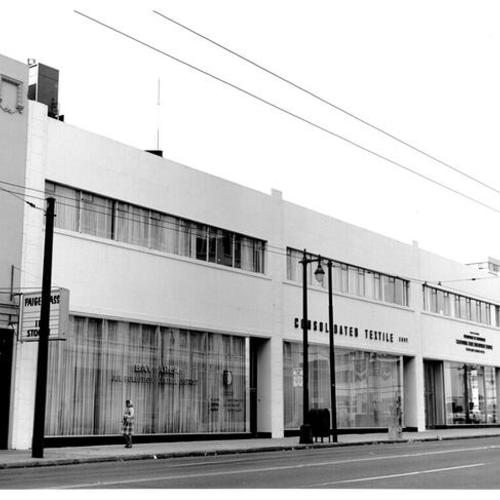 [Consolidated Textile Corporation building on Mission Street]